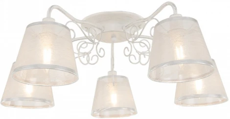 Потолочная люстра Arte Milano AM341120 341120/5 WT+SL (220V)