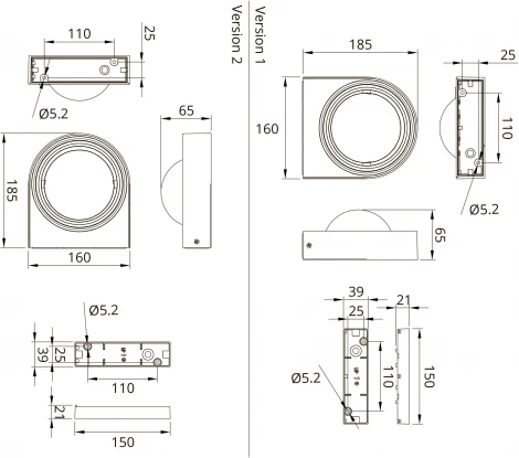 Фасадный светильник Arte Lamp San Francisco A1831AL-1BK (LED, 220V, IP44)