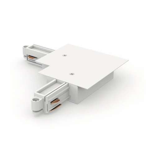 Соединитель-коннектор угловой для встраиваемого трека White RAUMBERG KTK2LWh (220V)