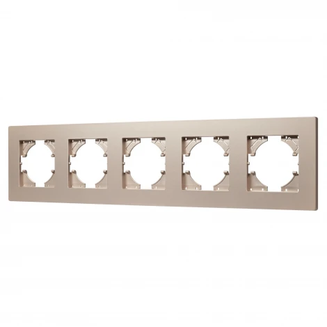 Рамка пластиковая FRM-PERIO-PL-5-GD (Arlight) 049765