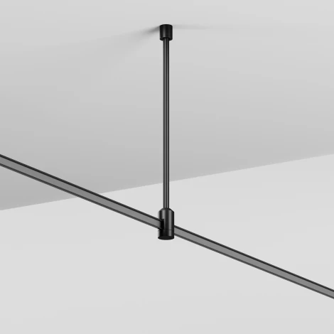 Крепление потолочное 340 мм Flexity Maytoni Accessories for tracks Flexity TRA200C-L350-11B (48V)