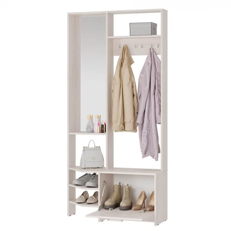 Прихожая БТС Тео ПР-01, ясень белый