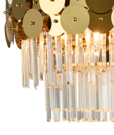Подвесная люстра Natali Kovaltseva Beyond 76015/10C GOLD