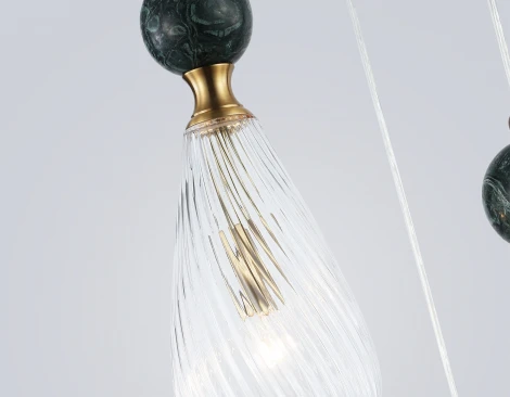 Подвесной светильник с мрамором Ambrella Ceramo Modern LH53290