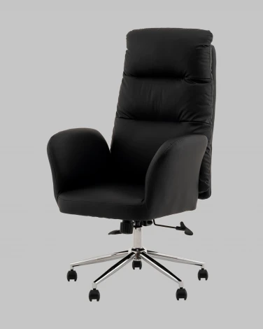 Кресло руководителя TopChairs Solid черный арт.УТ000040806