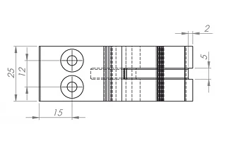 Настенный держатель Art для ALU-ROUND (Металл) 015529 Arlight