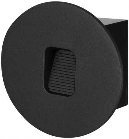 Подсветка для лестниц Odeon Light Vitty 6651/1WL NATURE черный/металл IP65 LED 1W 4000K AC85-265V (220V)