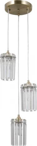 Подвесной светильник хрустальный Moderli Levi V10760-3P (220V, на проводе)