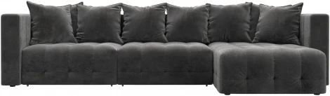 Диван угловой Лига-052 НПБ Лонг угол универсальный Лига Диванов (Велюр) арт.128821