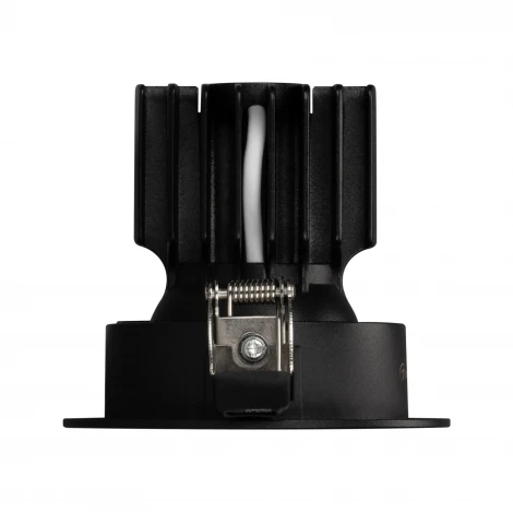 Встраиваемый светильник светодиодный MS-VORTEX-BUILT-R90-12W Warm3000 (BK-BK, 40 deg, 230V) (Arlight, IP20 Металл) 043481