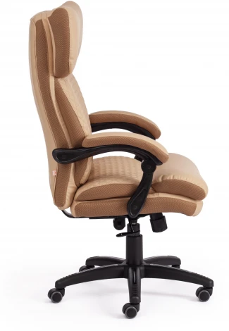 Кресло CHIEF кож/зам/ткань, бежевый/бронза, 36-34/21 Tetchair 16161