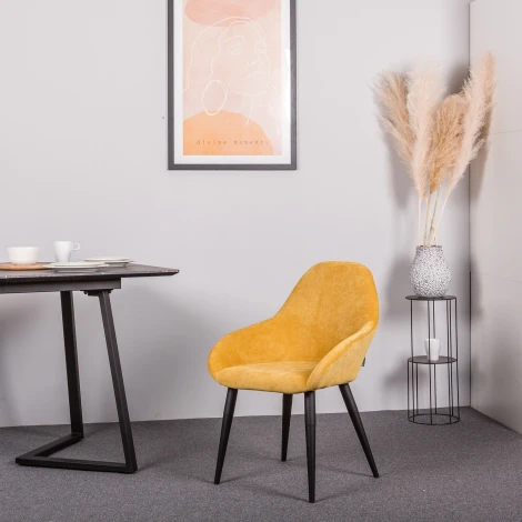 Стул Kent Желт/Черный R-Home арт.4101190h_ЖелтЧерн