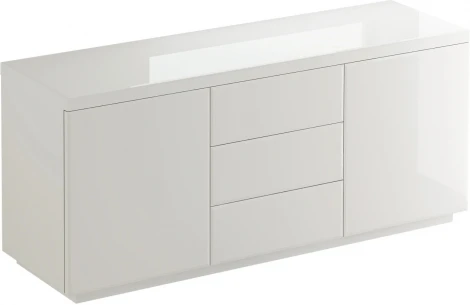 Сервант Kristal ОГОГО (арт.330755), (ЛДСП/Белый)