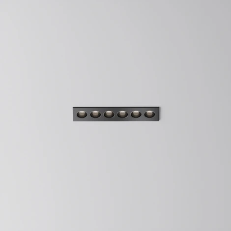 Встраиваемый линейный светильник светодиодный Maytoni Points DL065-12W3-6K-B (220V)