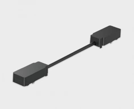 Коннектор гибкий угловой для встраиваемого шинопровода Italline IT09-9027 black