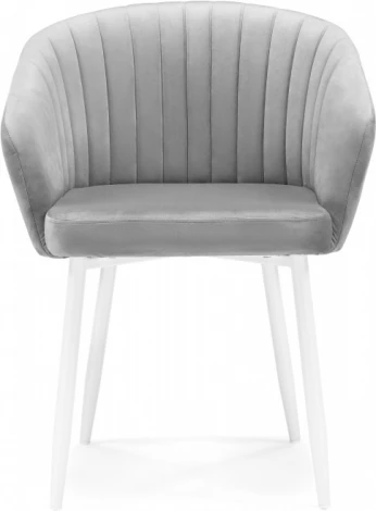 Кресло Корсо (Корсо светло-серое / белое) Notta арт.576744