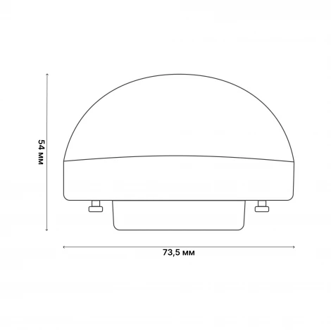 Лампа светодиодная со сферическим рассеивателем, матовая. белый свет 4000K Uniel GX 53 со сферическим рассеивателем LED-GX53-13W/4000K/GX53/FR/SPHERE PLZ02WH