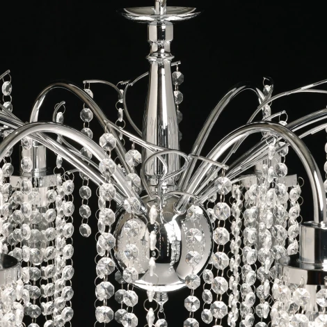 Подвесная люстра DeMarkt Бриз 111017706 (220V, подвески, на цепи)