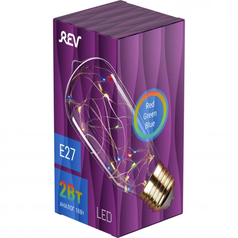 Лампочка светодиодная филаментная REV 32447 8