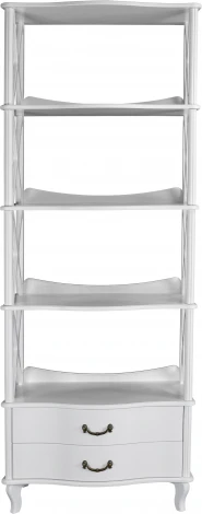 Этажерка Джульетта-4 широкая, молочный дуб Л от фабрики Mebelik