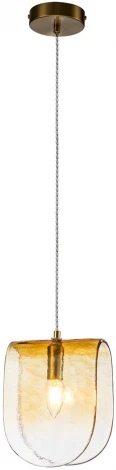 Подвесной светильник (11035/1P Amber) Indigo Manto V000373 (220V, на проводе)