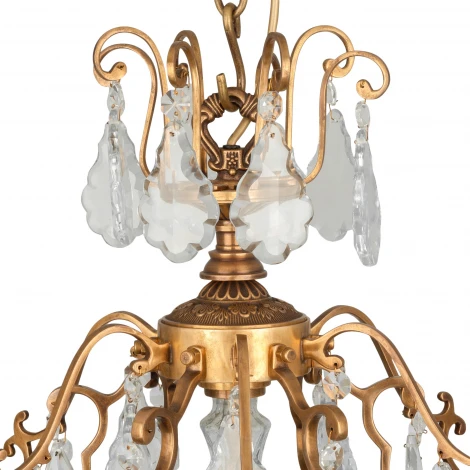 Подвесная люстра Covali APL-50620 (220V, на цепи, подсвечник, свеча)