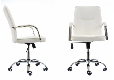Компьютерное кресло Woodville Nadir белое 11063