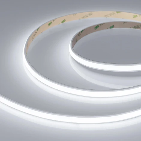 Светодиодная лента герметичная RTW-PW-A280-10mm 24V White6000 (10 W/m, IP66, 2835, 5m) (Arlight, Матовая) 041109