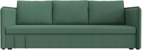 Диван прямой Слим (Зеленый/Рогожка) Лига Диванов арт.121146