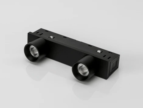 Трековый светильник светодиодный, магнитный, черный, 6Вт, 48V IP20 4000К Lumker SY-LINK SY-LINK-CE-BL-6-NW