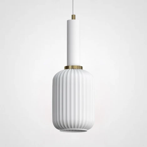 Подвесной светильник Ferm Living Chinese Lantern A White / White ImperiumLoft Iris01 (189614-26) (220V, на проводе, круглые)