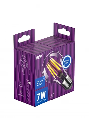 Лампочка светодиодная филаментная REV 32354 9