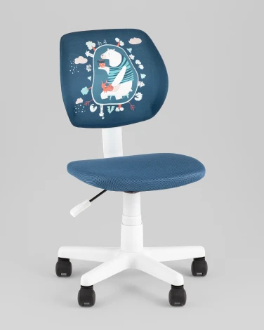 Кресло ЛОЛО Bear пластик белый Stool Group УТ000042071