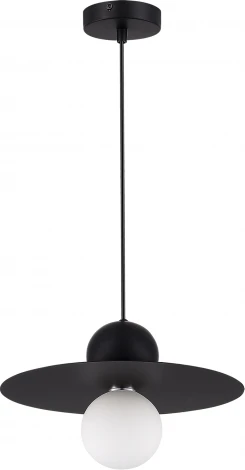 Подвесной светильник Evoluce Rizz SLE1257-443-01 Черный/Черный G9 1*5W 4000K (220V, на проводе, шар)