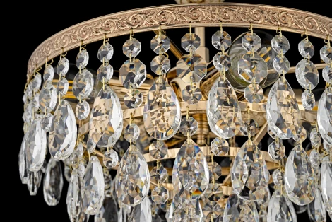 Потолочная люстра буше Arti Lampadari Castellana E 1.3.30.601 G (220V, хрусталь)