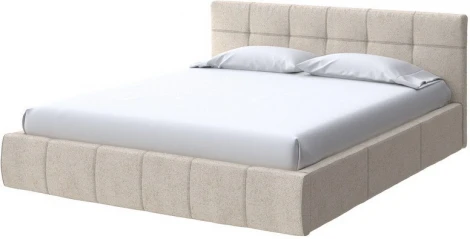PROxSON Кровать Varna без основания (Ткань: Жаккард Tesla Мокко) 160x200