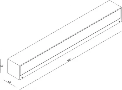 Настенный светильник уличный Deko-Light Linear 731097