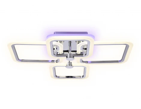 Потолочная люстра Ambrella FA FA534 (регулировка яркости, LED, 220V, пульт управления, управление смартфоном, умный дом - PC.Lamper)