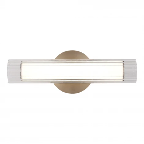 Настенный светильник светодиодный Никель/Белый Прозрачный LED 1*7W 3000K/4000K ST Luce Enfys SL2010.121.01