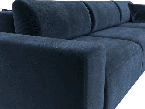 Диван угловой Лига-036 НПБ Классик Лонг правый угол Лига Диванов (Велюр) арт.127796