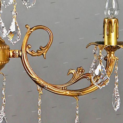 Ambiente by Brizzi Alicante 8888/3 AB Leaf Crystal