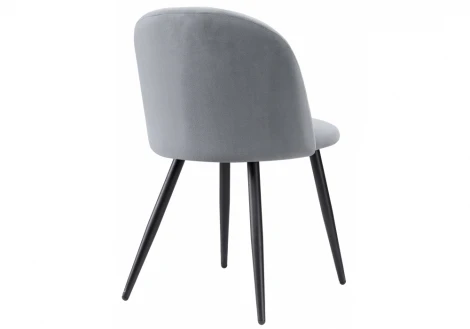 Стул Woodville на металлокаркасе Gabi 1 gray / black 15110