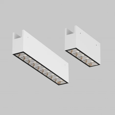 Трековый светильник низковольтный, уличный, светодиодный LED 10W 48V  Maytoni Points O-TR01-2-S-10WW3K