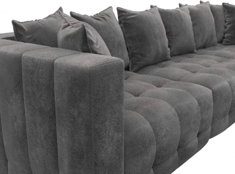 Диван прямой Лига-052 НПБ Лонг Лига Диванов (Велюр) арт.128777