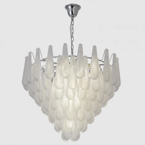 Подвесная люстра на цепи Crystal Lux FONTAIN SP18 CHROME (220V)