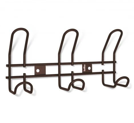 Вешалка SHT-WH14-3 коричневый муар Sheffilton 7092683403