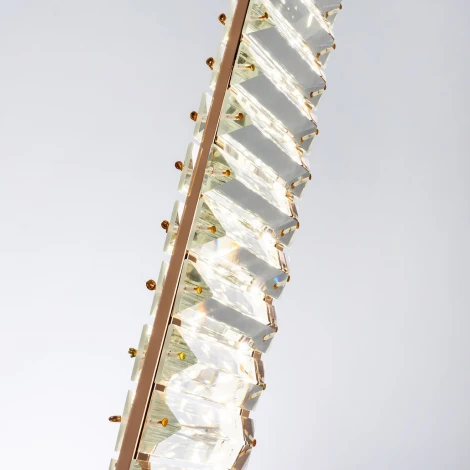 Подвесной светильник светодиодный хрустальный Modelux MODESTYLE MS.88909.3 GD