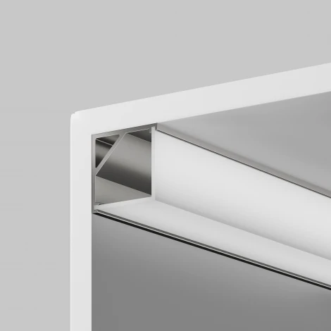 Рассеиватель для профиля 16x16 (угол, белый, 2 м) ALM-1616S-O-DF-2M Maytoni Led Strip 642026