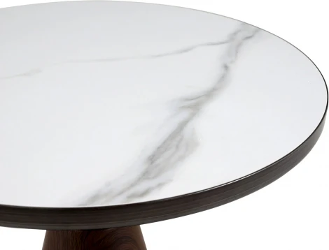 Столик журнальный Fis major (Керамика/Коричневый,Белый) ОГОГО Обстановочка! арт.888854