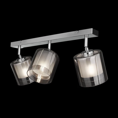 Настенно-потолочный спот 33 ИДЕИ WLL.102.03.17.CH-S25GR (220V)